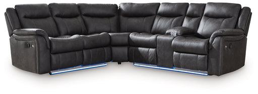 Sultan Meadow Reclining Sectional - Carl's Furniture (Garden City, KS)