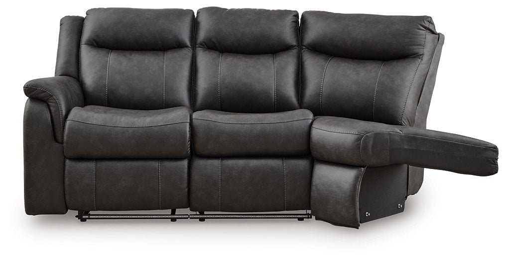 Sultan Meadow Reclining Sectional - Carl's Furniture (Garden City, KS)