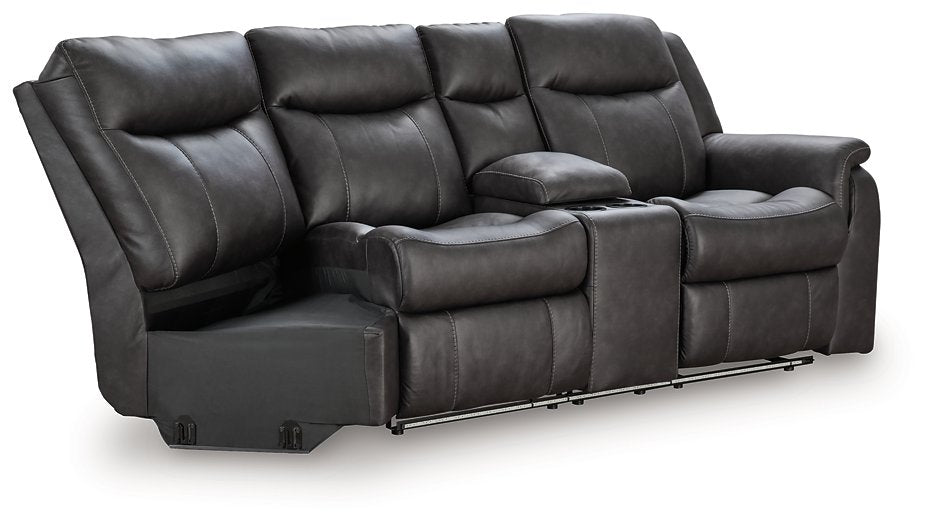 Sultan Meadow Reclining Sectional - Carl's Furniture (Garden City, KS)