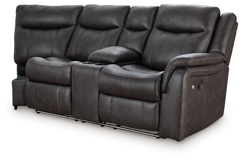 Sultan Meadow Reclining Sectional - Carl's Furniture (Garden City, KS)