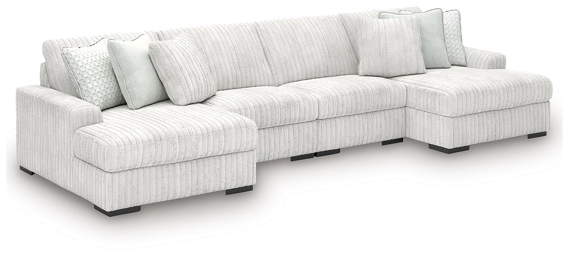 Stupendous Sectional with Double Chaise - Carl's Furniture (Garden City, KS)