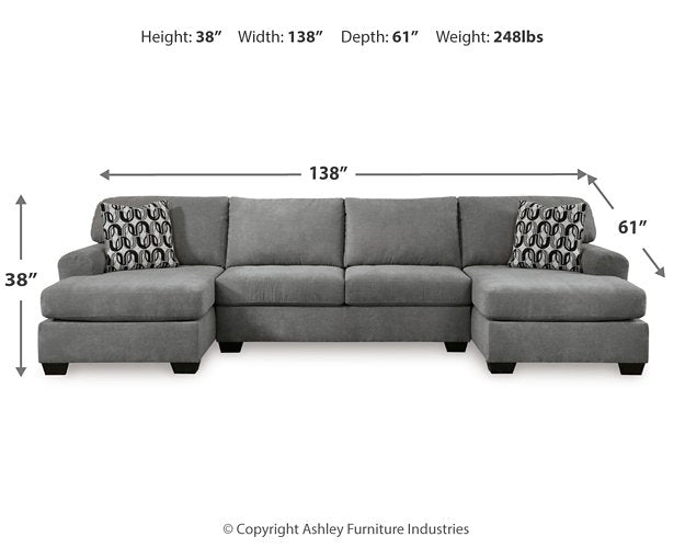Birkdale Court Sectional - Carl's Furniture (Garden City, KS)