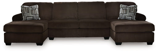 Kimlee Sectional with Double Chaise - Carl's Furniture (Garden City, KS)