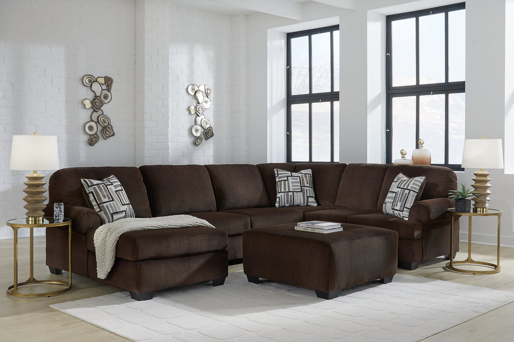 Kimlee Sectional with Chaise - Carl's Furniture (Garden City, KS)