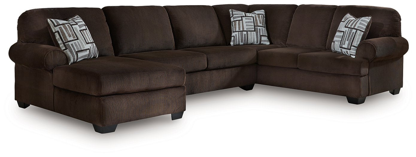 Kimlee Sectional with Chaise - Carl's Furniture (Garden City, KS)