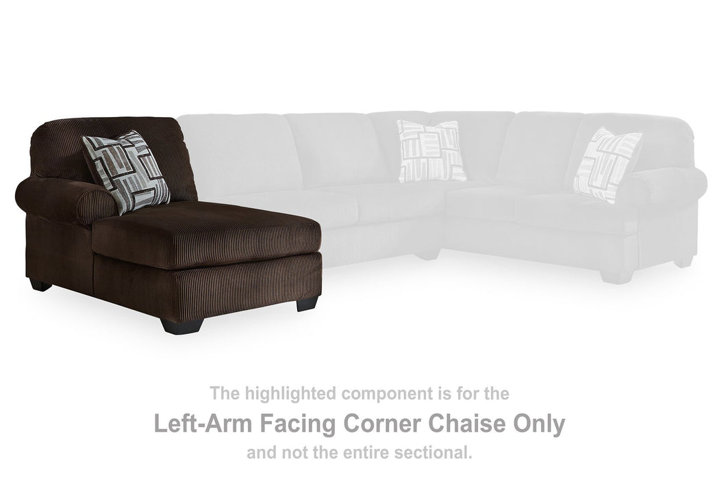 Kimlee Sectional with Chaise - Carl's Furniture (Garden City, KS)