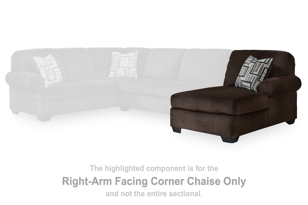 Kimlee Sectional with Chaise - Carl's Furniture (Garden City, KS)