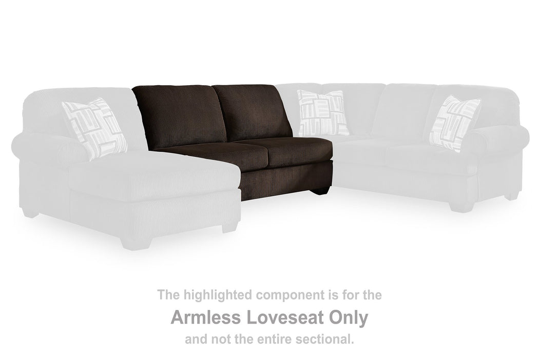Kimlee Sectional with Chaise - Carl's Furniture (Garden City, KS)