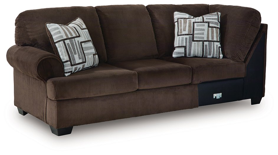 Kimlee Sectional with Chaise - Carl's Furniture (Garden City, KS)
