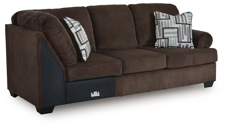 Kimlee Sectional with Chaise - Carl's Furniture (Garden City, KS)