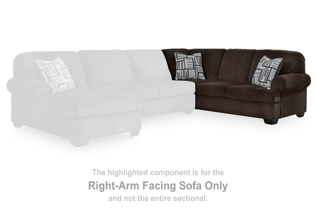 Kimlee Sectional with Chaise - Carl's Furniture (Garden City, KS)