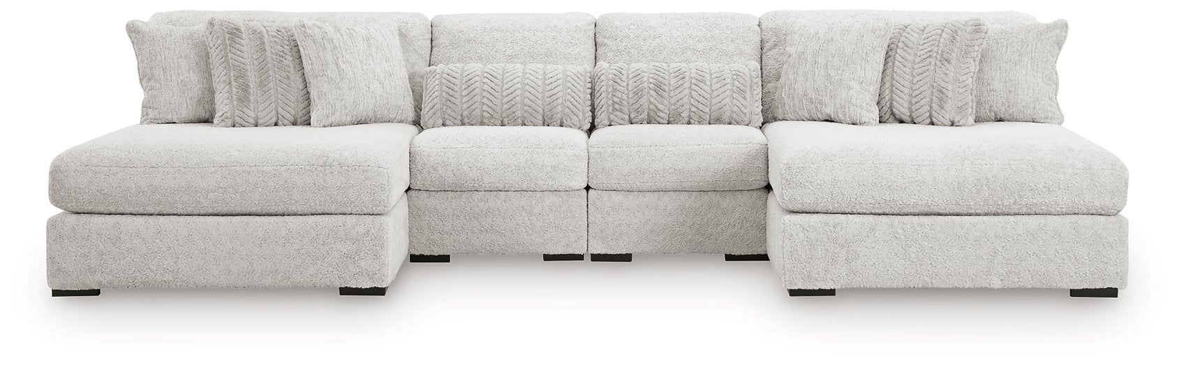 Cuddle Plush Sectional with Chaise - Carl's Furniture (Garden City, KS)