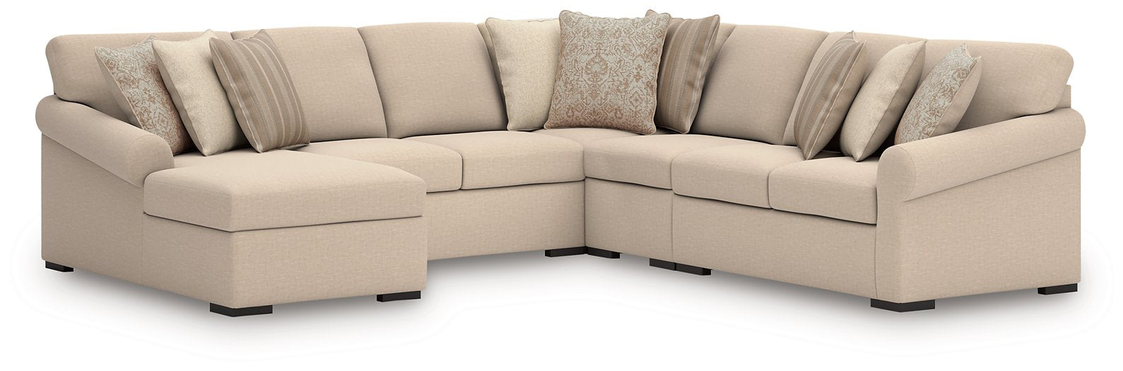 LadyMae Sectional with Chaise - Carl's Furniture (Garden City, KS)