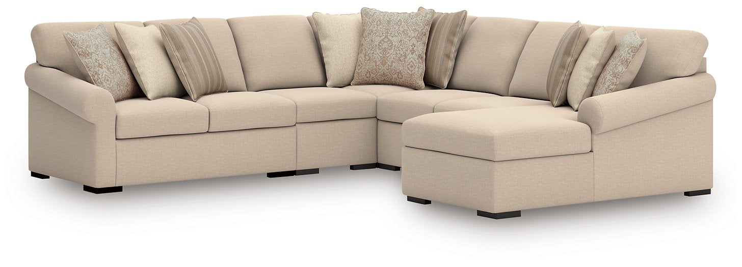 LadyMae Sectional with Chaise - Carl's Furniture (Garden City, KS)