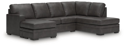 Lofton-Pike Sectional with Chaise - Carl's Furniture (Garden City, KS)