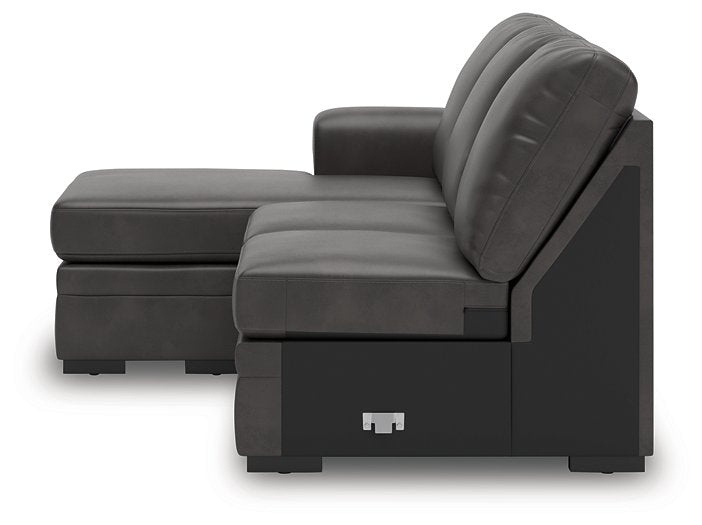 Lofton-Pike Sectional with Chaise - Carl's Furniture (Garden City, KS)