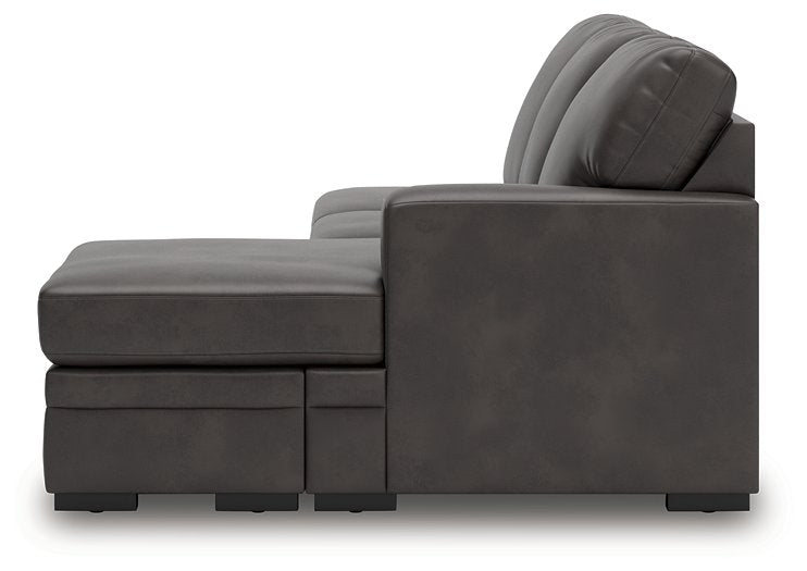 Lofton-Pike Sectional with Chaise - Carl's Furniture (Garden City, KS)