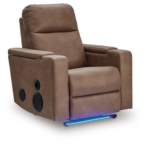 Lorrenton Power Glider Recliner with Audio System - Carl's Furniture (Garden City, KS)