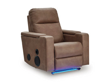 Lorrenton Power Glider Recliner with Audio System - Carl's Furniture (Garden City, KS)