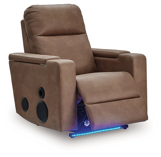 Lorrenton Power Glider Recliner with Audio System - Carl's Furniture (Garden City, KS)