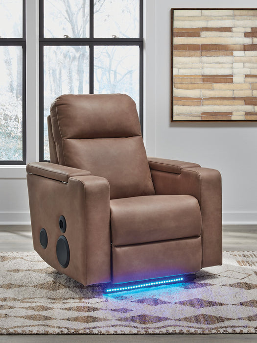 Lorrenton Power Glider Recliner with Audio System - Carl's Furniture (Garden City, KS)