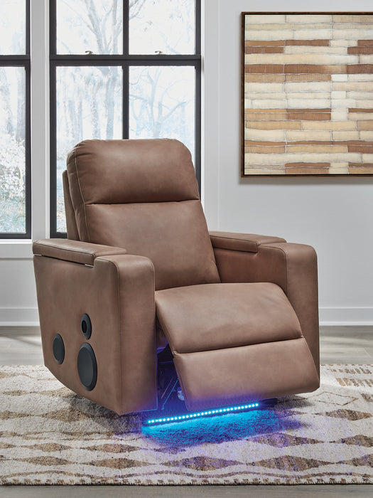 Lorrenton Power Glider Recliner with Audio System - Carl's Furniture (Garden City, KS)