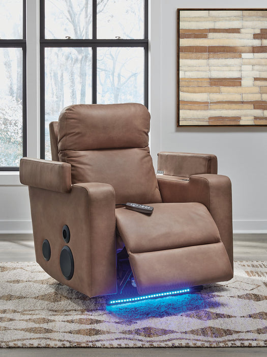 Lorrenton Power Glider Recliner with Audio System - Carl's Furniture (Garden City, KS)
