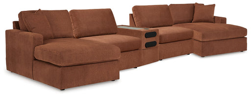 Modmax 5 Piece Sectional with Audio Console - Carl's Furniture (Garden City, KS)