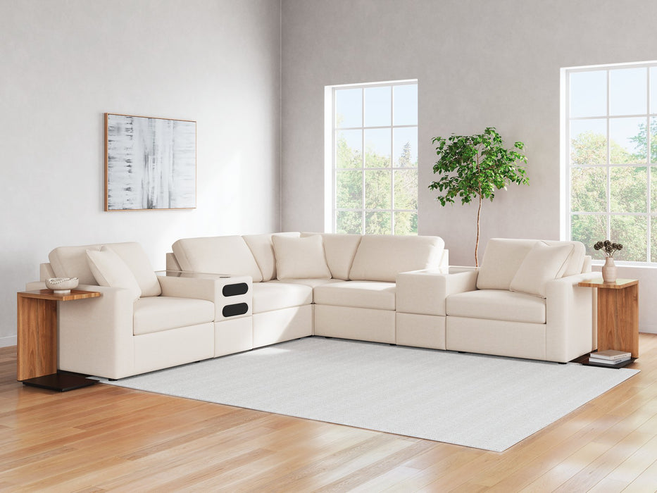 Modmax Balanced Sectional with Audio and Storage Consoles - Carl's Furniture (Garden City, KS)