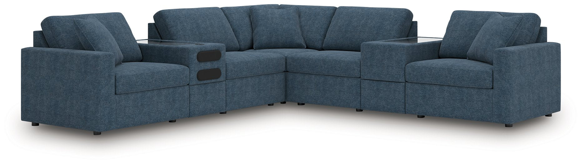 Modmax Balanced Sectional with Audio and Storage Consoles - Carl's Furniture (Garden City, KS)