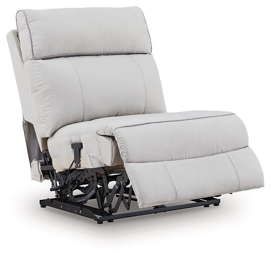 Social Pointe Reclining Sectional with Storage Console - Carl's Furniture (Garden City, KS)
