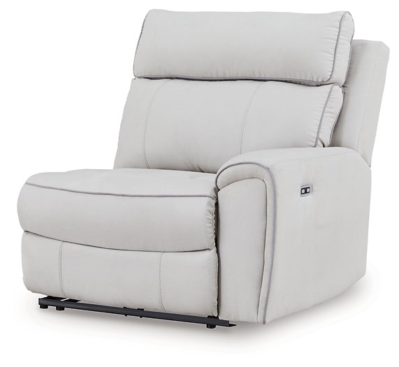 Social Pointe Reclining Sectional with Storage Console - Carl's Furniture (Garden City, KS)