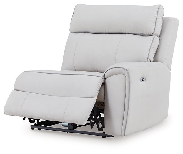 Social Pointe Reclining Sectional with Storage Console - Carl's Furniture (Garden City, KS)