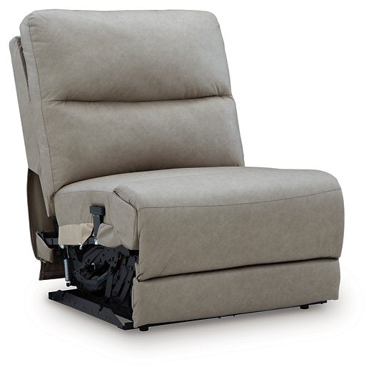 Narwhal Place Reclining Sectional with Storage Console - Carl's Furniture (Garden City, KS)