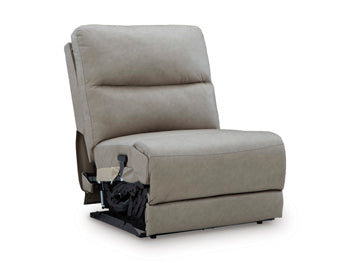 Narwhal Place Reclining Sectional with Storage Console - Carl's Furniture (Garden City, KS)
