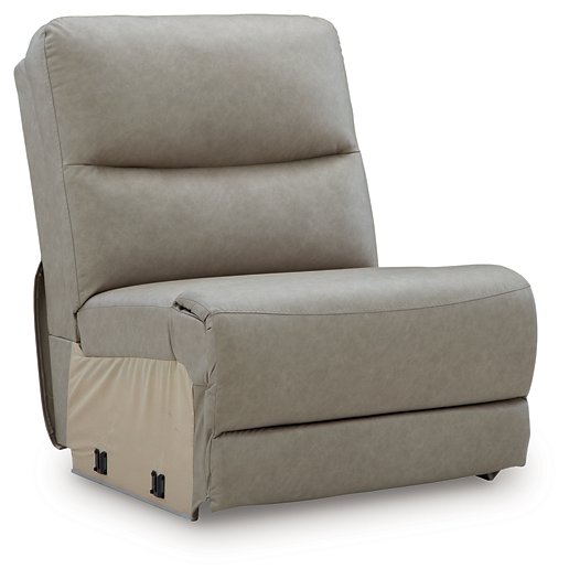 Narwhal Place Reclining Sectional with Storage Console - Carl's Furniture (Garden City, KS)