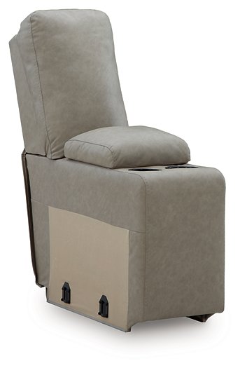 Narwhal Place Reclining Sectional with Storage Console - Carl's Furniture (Garden City, KS)
