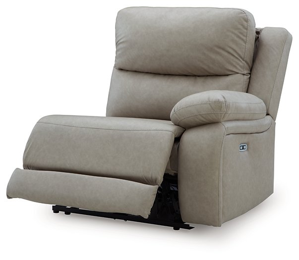 Narwhal Place Reclining Sectional with Storage Console - Carl's Furniture (Garden City, KS)