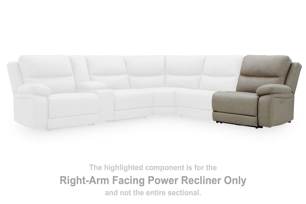 Narwhal Place Reclining Sectional with Storage Console - Carl's Furniture (Garden City, KS)