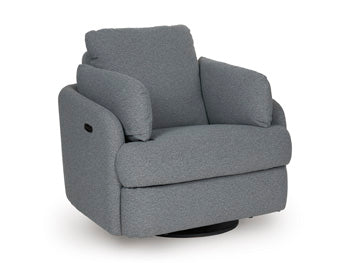 Alainmont Next-Gen Nuvella Swivel Power Recliner - Carl's Furniture (Garden City, KS)