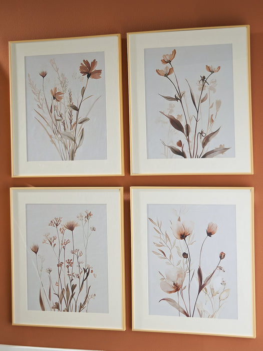 Chettings Wall Art (Set of 4) - Carl's Furniture (Garden City, KS)