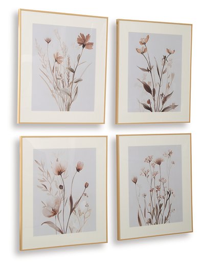 Chettings Wall Art (Set of 4) - Carl's Furniture (Garden City, KS)