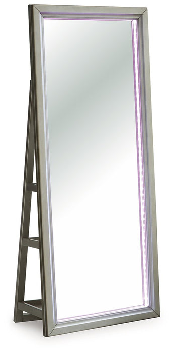 Evesen Floor Standing Mirror/Storage - Carl's Furniture (Garden City, KS)