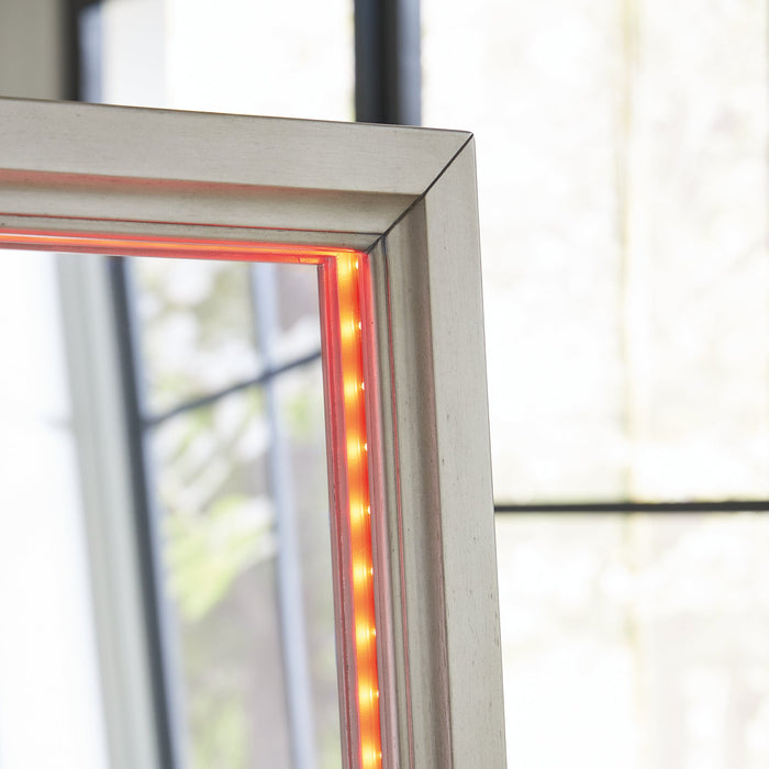 Evesen Floor Standing Mirror/Storage - Carl's Furniture (Garden City, KS)