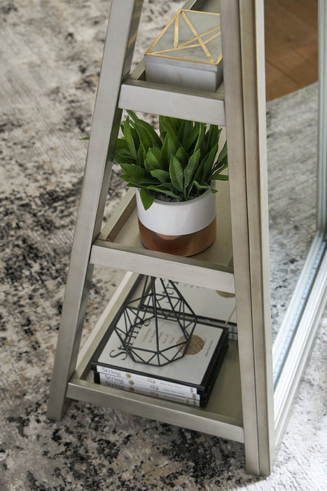 Evesen Floor Standing Mirror/Storage - Carl's Furniture (Garden City, KS)