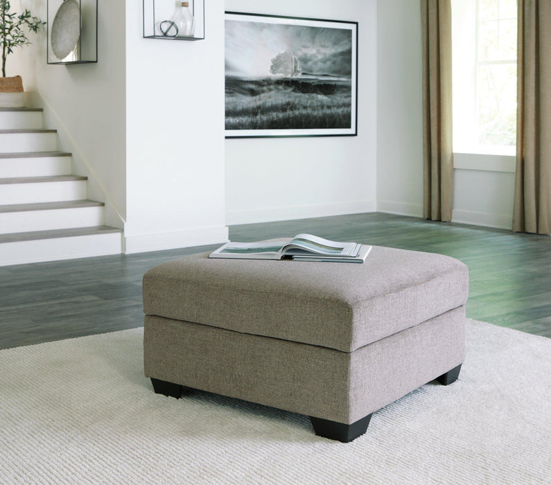 Creswell Ottoman With Storage - Carl's Furniture (Garden City, KS)