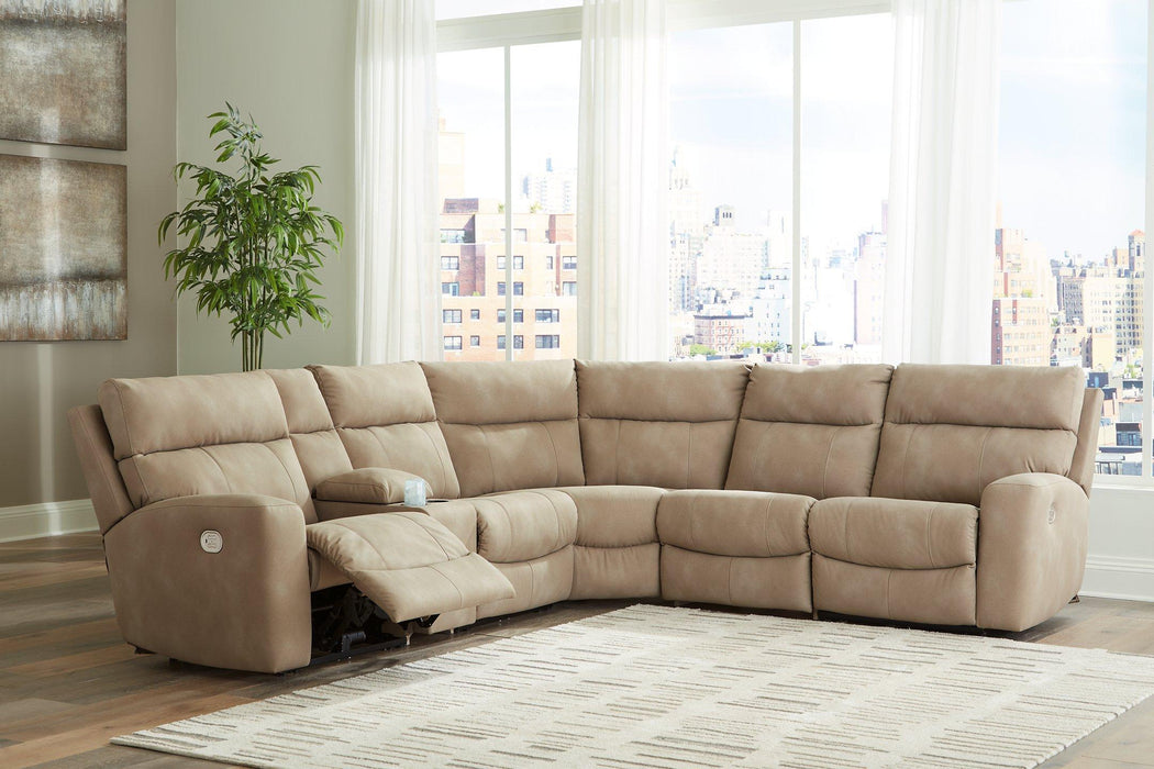 Next-Gen DuraPella Power Reclining Sectional - Carl's Furniture (Garden City, KS)