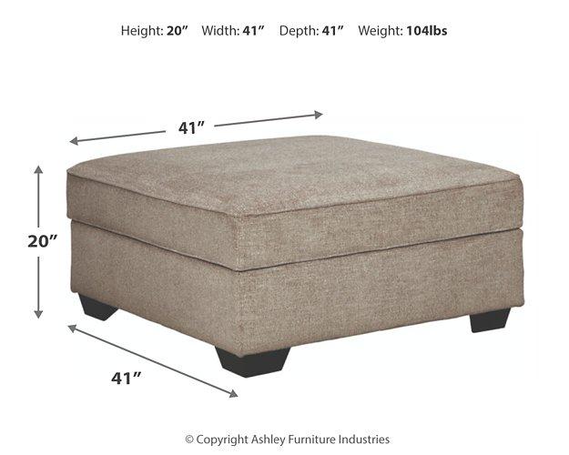 Bovarian Ottoman - Carl's Furniture (Garden City, KS)