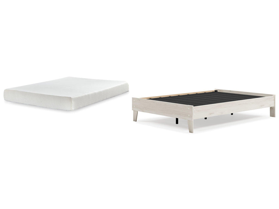 Socalle Bed and Mattress Set - Carl's Furniture (Garden City, KS)