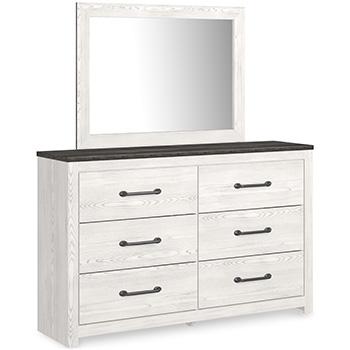 Gerridan Dresser and Mirror - Carl's Furniture (Garden City, KS)